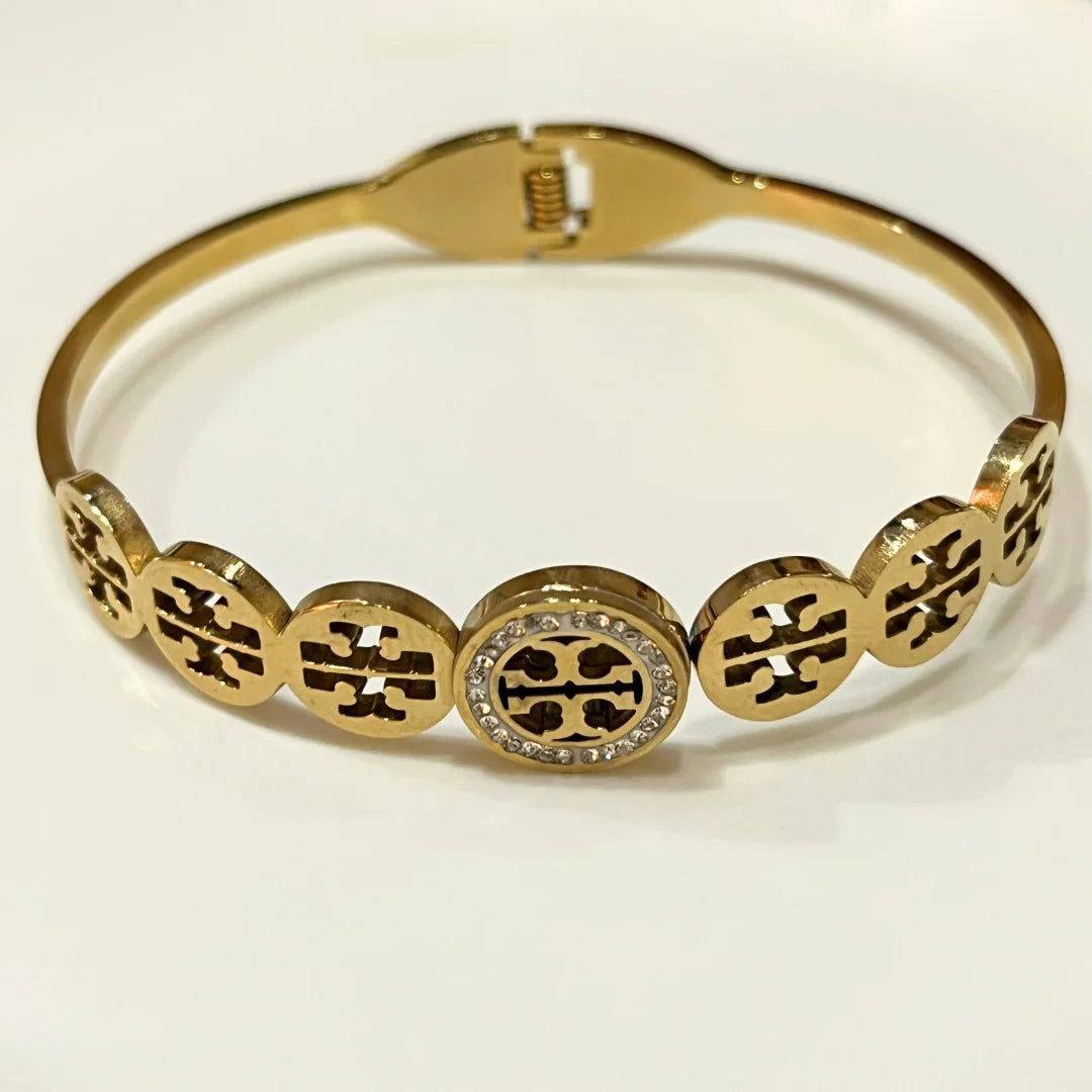 Golden Charm Premium Bracelet – Elegant Gold Bracelet